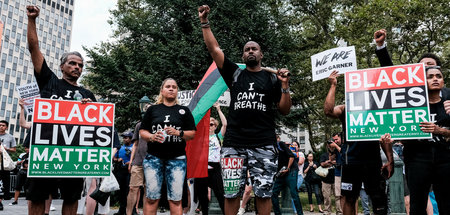 Antirassistischer Protest in New York (Juli 2019)