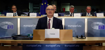 EU-Handelskommissar Philip Hogan will die Wirtschaftsunion zur F...