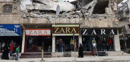 Auch ohne Sanktionen genug gebeutelt: Die Wirtschaft im zerstört...