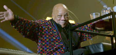 Der geniale Komponist, Musiker und Produzent Quincy Jones Der geniale Komponist, Musiker und Produzent Quincy Jones