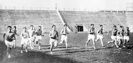 Auf dem Weg ins WM-Finale: CSR-Kicker beim Training vor der Endr...