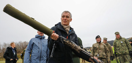 Der Gegner lauert immer im Osten: NATO-Generalsekretär Jens Stol...