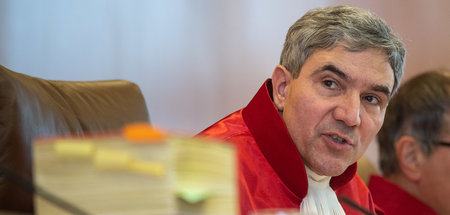 Stephan Harbarth, Vorsitzender des Ersten Senats des BVerfG, bei...