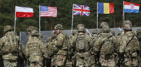 Permanente Präsenz: US-Soldaten werden im Rahmen der »Enhanced F...