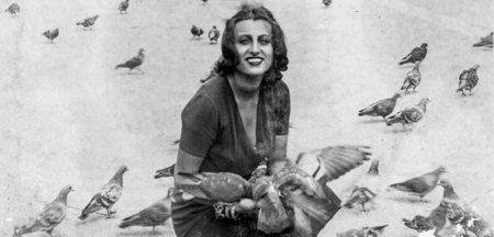 Auf dem Markusplatz in Venedig: »Anna Magnani«