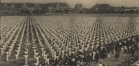 Und kicken konnten sie auch noch: Arbeitersportler 1922 in Leipz...
