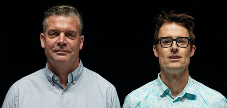 Zum Daddelduo geschrumpft: John Stanier (l.) und Ian Williams