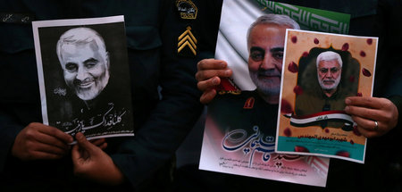 Der General Soleimani galt als Kriegsheld und war eine der belie...