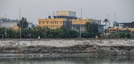 US-Botschaft am Tigris im Irak. Der iranische General Suleimani 