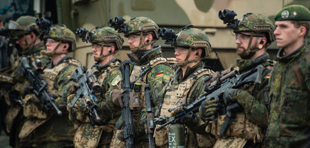 Übung der Bundeswehr in Munster, Niedersachsen (6.12.2018) Übung der Bundeswehr in Munster, Niedersachsen (6.12.2018)