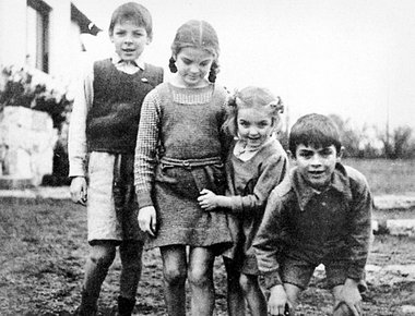 Kindheit in Argentinien (1935, Ernesto im Bild links)