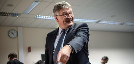 Um Ausreden nicht verlegen: Jörg Meuthen, Bundesvorsitzender der...