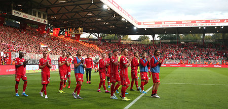 Der 1. FC Union Berlin nach dem Hinspiel in Köpenick gegen RB Le