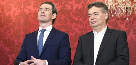 Teilen sich künftig die Macht und die Politikfelder: Bundeskanzl...