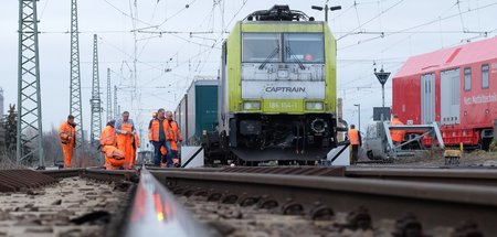 Unfälle sind die Folge der Bahn-Privatisierung. Arbeiten nach ei...