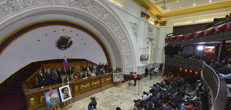 Der Präsident der Verfassunggebenden Versammlung Venezuelas, Dio