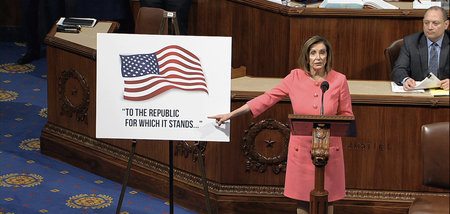 Nancy Pelosi, Sprecherin der US-Repräsentantenhauses: Demokraten