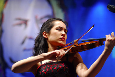 Den Meister im Nacken: Vivian Hagner beim Bachfest Leipzig auf d... Den Meister im Nacken: Vivian Hagner beim Bachfest Leipzig auf d...