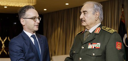 Durchsetzung von Interessen: Außenminister Heiko Maas und Khalif...