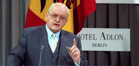 Im neueröffneten »Adlon«: »Ruck-Rede« des damaligen Bundespräsid...