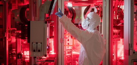 Produktion im VW-Batteriewerk in Salzgitter