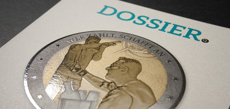 Fundgrube für gut recherchierte Texte: Titelblatt der Dossier