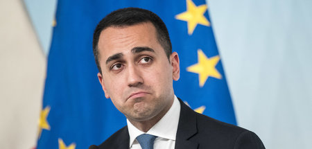 Sinkender Stern. Luigi Di Maio