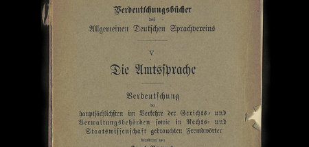 »Deutsch«, so eine Redensart, »ist die beste Sprache der Welt: M...