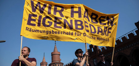 Großdemonstration gegen »Mietenwahnsinn« am 6.4.2019 in Berlin
