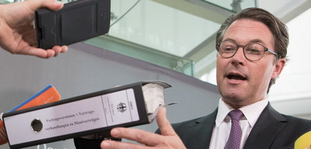 Scheuers Verhalten grenze an »Arbeitsverweigerung«, kritisiert d...