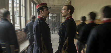 Können sich nicht leiden: Oberst Picquart (Jean Dujardin) und Ha...