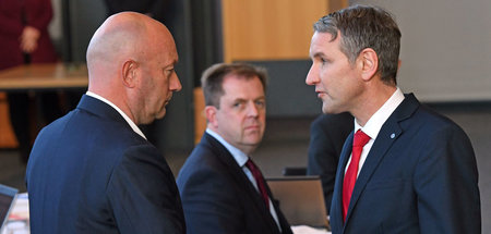 Ministerpräsident von Höckes Gnaden: AfD-Fraktionschef gratulier...