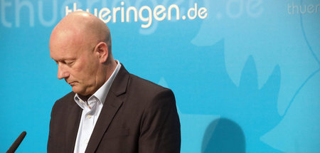 Angeblich von AfD-Zustimmung überrumpelt: Thomas Kemmerich (FDP)...