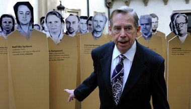 Der frühere tschechische Präsident Václav Havel am 2. Juni in Pr...