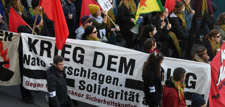 Demonstration gegen die