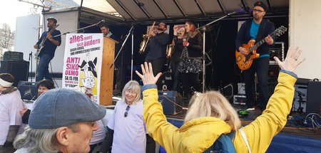 Die Chanson-Ska-Band Tula Troubles sorgte zwischendurch für gute