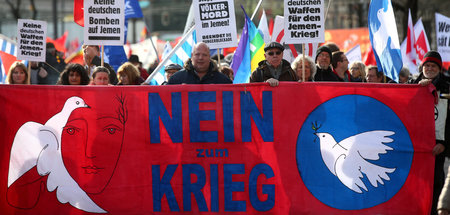 Bis zu 6.000 Menschen gingen am Sonnabend in München auf die Str...