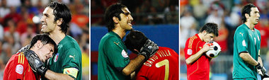 Buffon und Villa auf den Spuren von Toni Schumacher: »Erfolg ist... Buffon und Villa auf den Spuren von Toni Schumacher: »Erfolg ist...