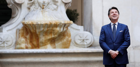 Der italienische Premier Giuseppe Conte am 3. Februar in Rom