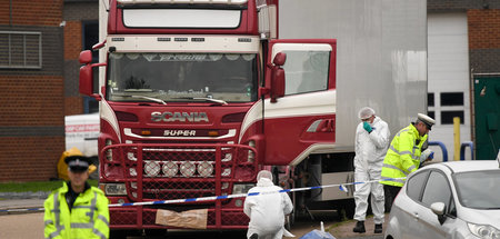 Endet oft tödlich: In diesem Kühllaster starben im Oktober 2019 