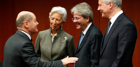 Übliche Verdächtige: Olaf Scholz, EZB-Chefin Christine Lagarde, ...