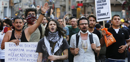Die Gezi-Proteste im Sommer 2013 in Istanbul (13. Juli 2013)