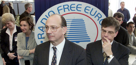 US-Stimme aus Prag: Radio-Free-Europe-Präsident Thomas A. Dine (...