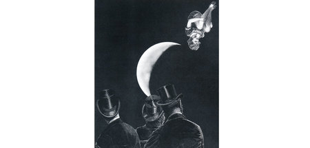 Collage von Ror Wolf, aus: Raoul Tranchirers vielseitiger großer...