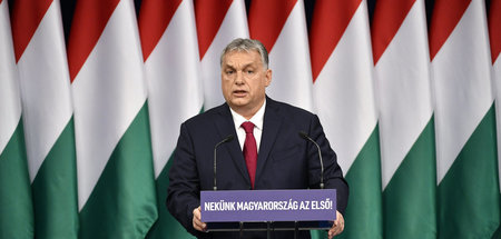 Mag die Kultur gern national: Der ungarische Ministerpräsident V