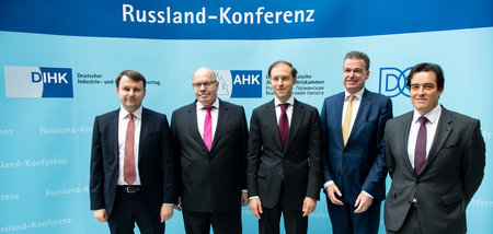 Es geht ums Geschäft: Bundeswirtschaftsminister Peter Altmaier (...