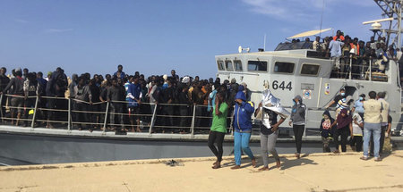 Endstation Libyen: Geflüchtete werden von der »Libyschen Küstenw
