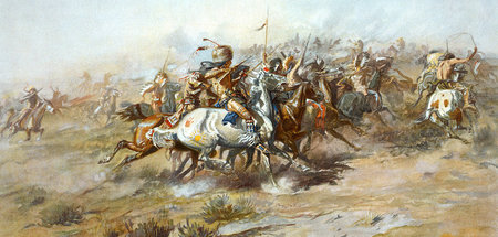 Zwar ist über die wahren Geschehnisse bei Little Bighorn wenig b... Zwar ist über die wahren Geschehnisse bei Little Bighorn wenig b...