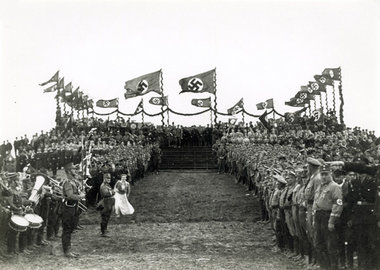 Einweihung des »Adolf Hitler Koogs« 1935 an der Nordseeküste