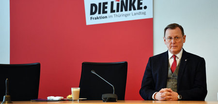 Bodo Ramelow stellt sich am Mittwoch erneut zur Wiederwahl zum M...